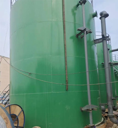 電廠除鹽水箱防腐層聚脲涂料防腐(圖2) 電廠除鹽水箱防腐層聚脲涂料防腐